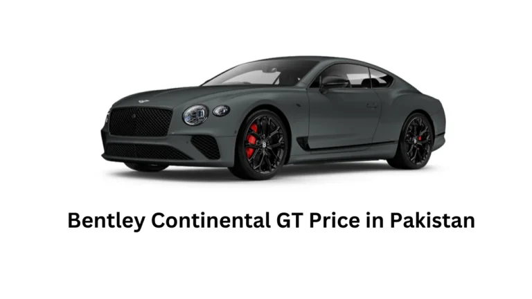 Bentley Continental GT Price in Pakistan, Features, and Specifications