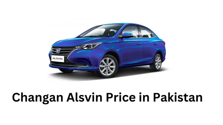 Changan Alsvin Price in Pakistan, Features, and Specifications